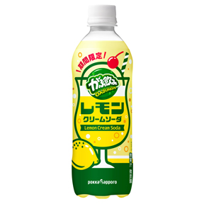 がぶ飲みレモンクリームソーダ 500mlPET