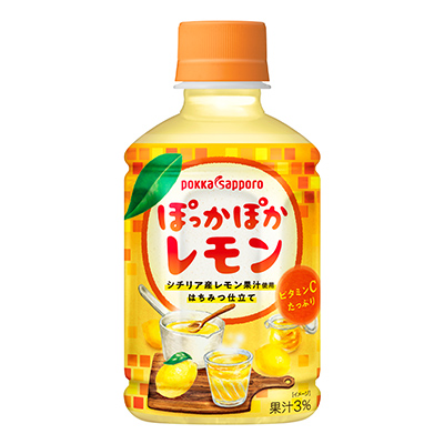 ぽっかぽかレモン 275ml・PETボトル