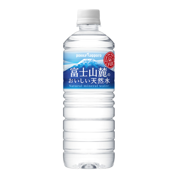 富士山麓のおいしい天然水（590ml）