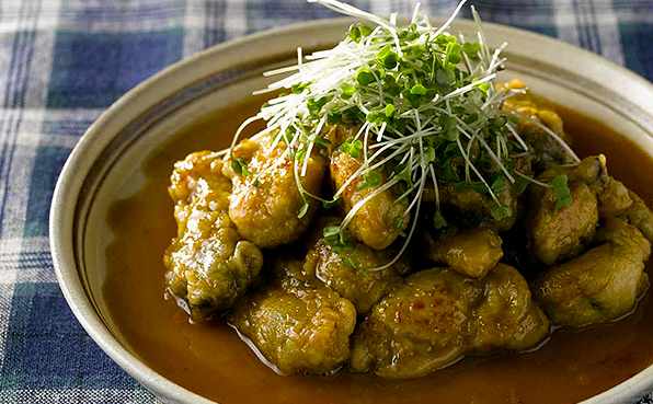 カキのしょうが焼き